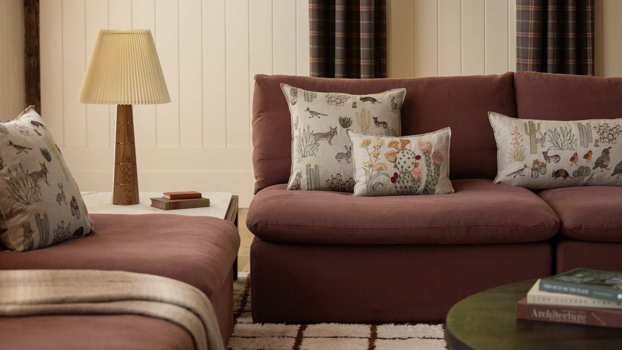Blooming Cacti Pillow