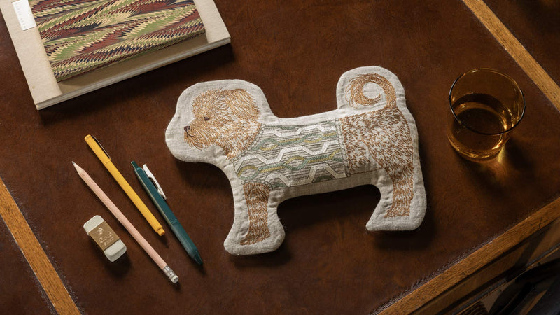 Dog in Sweater Pouch