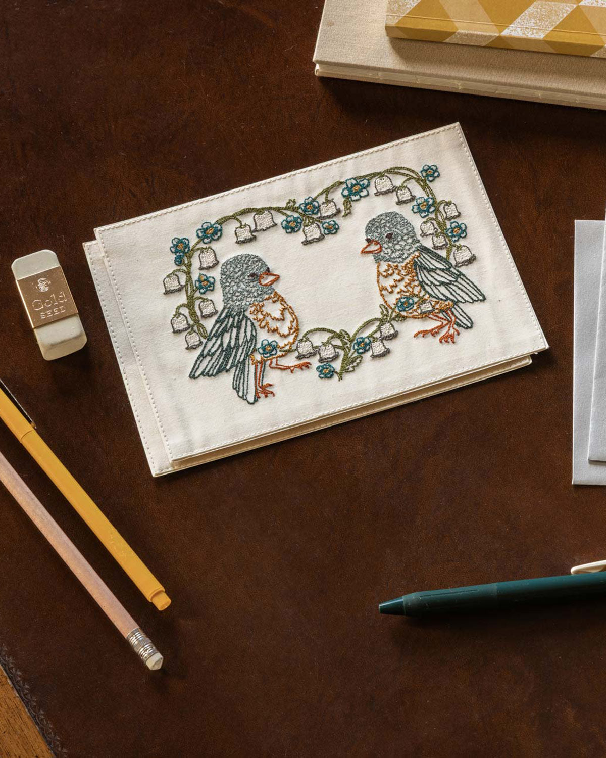 Lily Love Birds Card