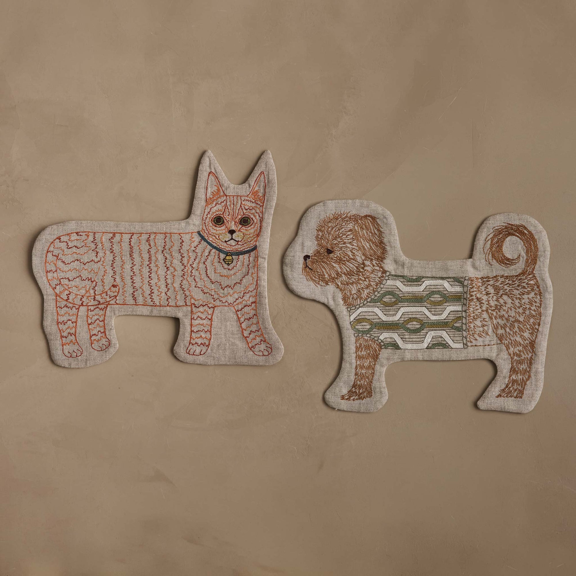Orange Kitty Pouch