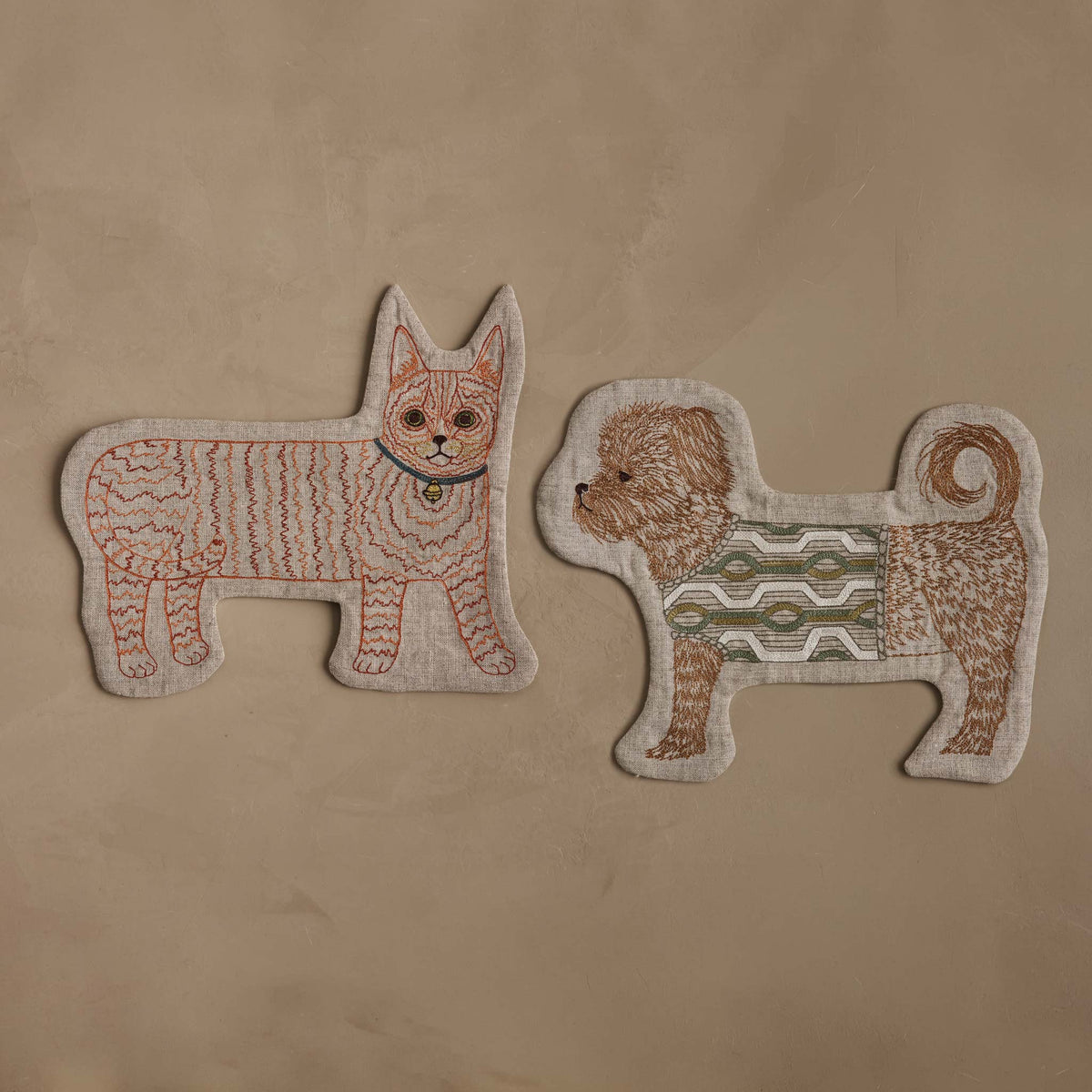 Orange Kitty Pouch