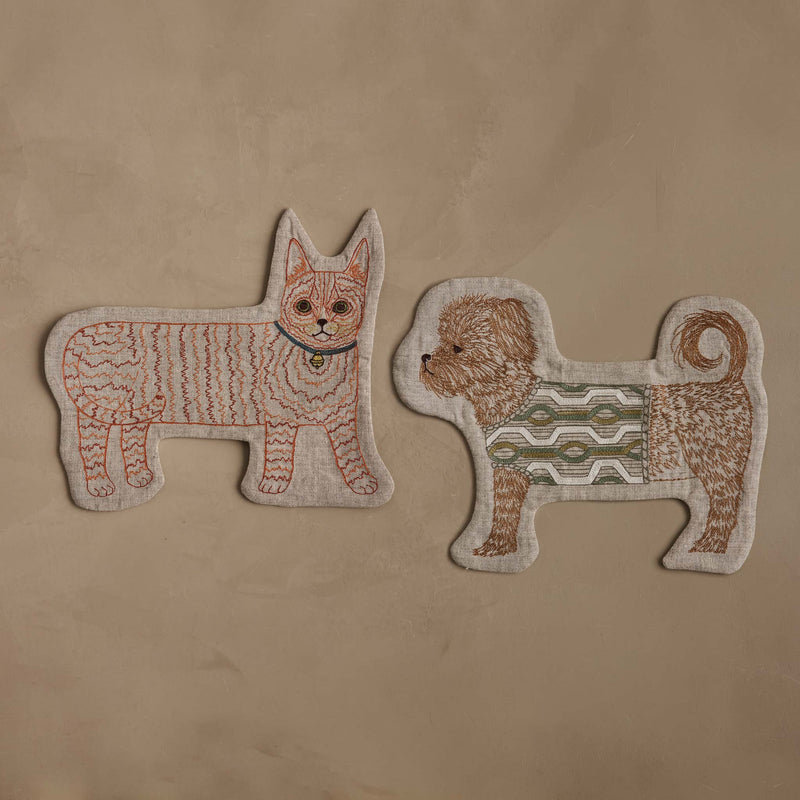 Orange Kitty Pouch