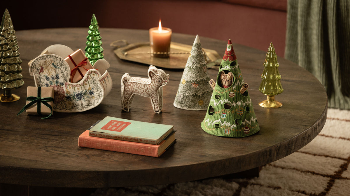 Christmas Sleigh and Rudolph Set