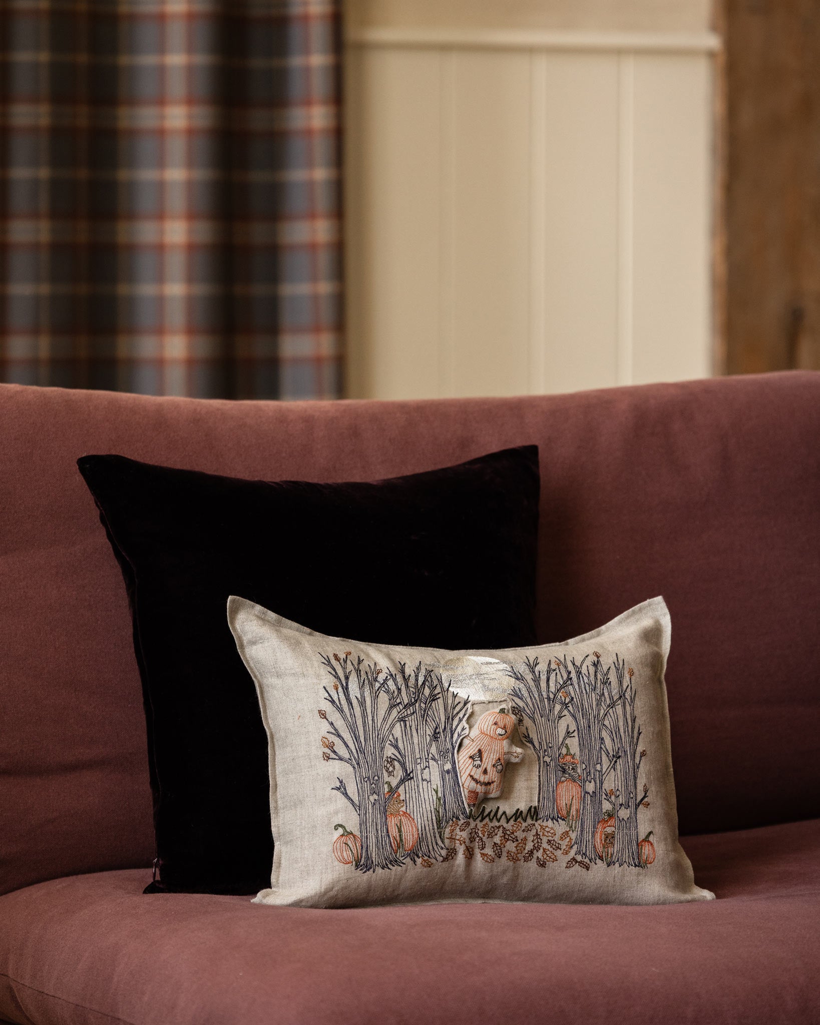 Spooky Forest Pocket Pillow
