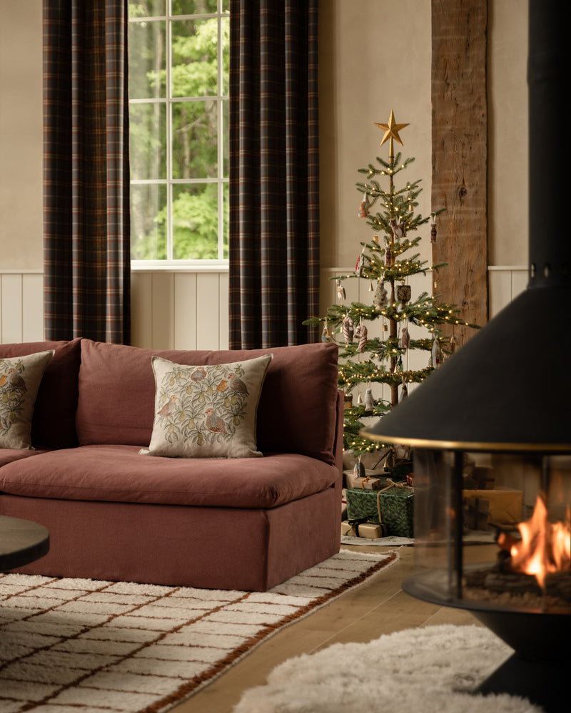 Partridge in a Pear Tree Pillow