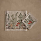 Mushrooms and Ferns Table Linens Set