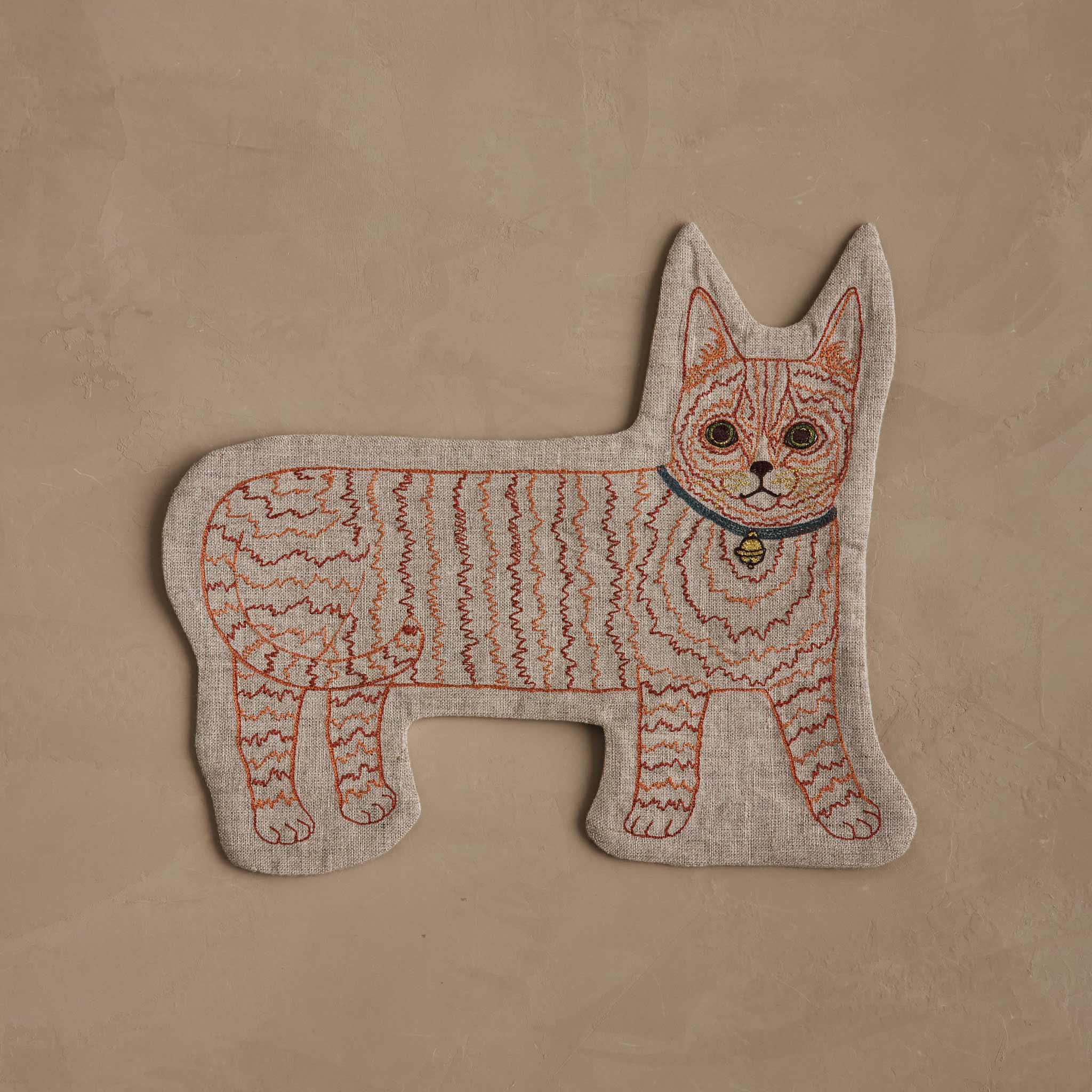 Orange Kitty Pouch
