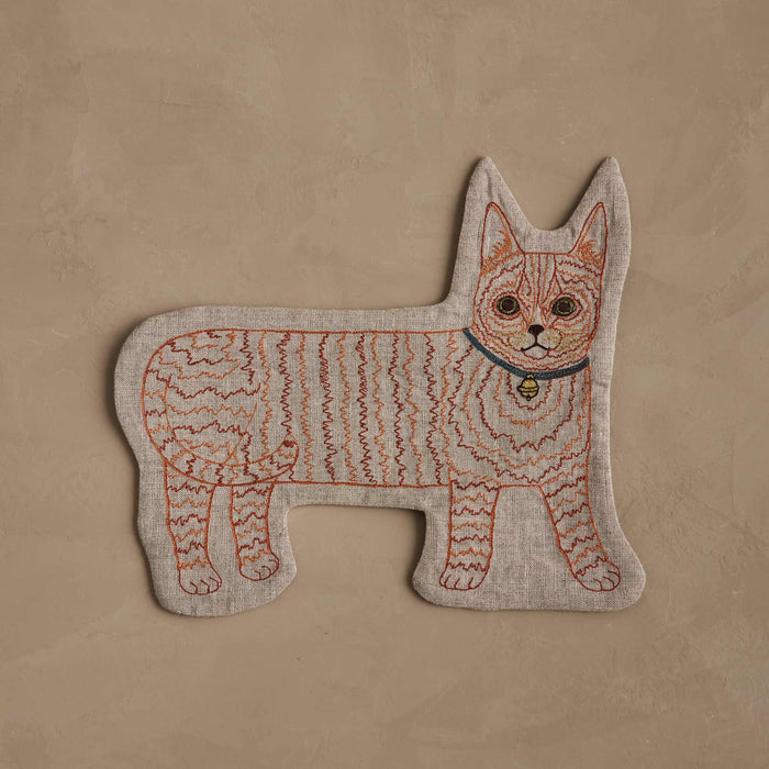 Orange Kitty Pouch