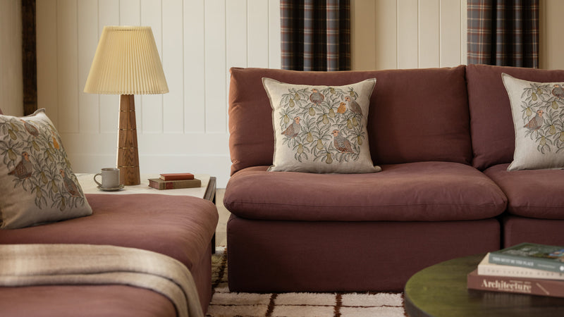 Partridge in a Pear Tree Pillow