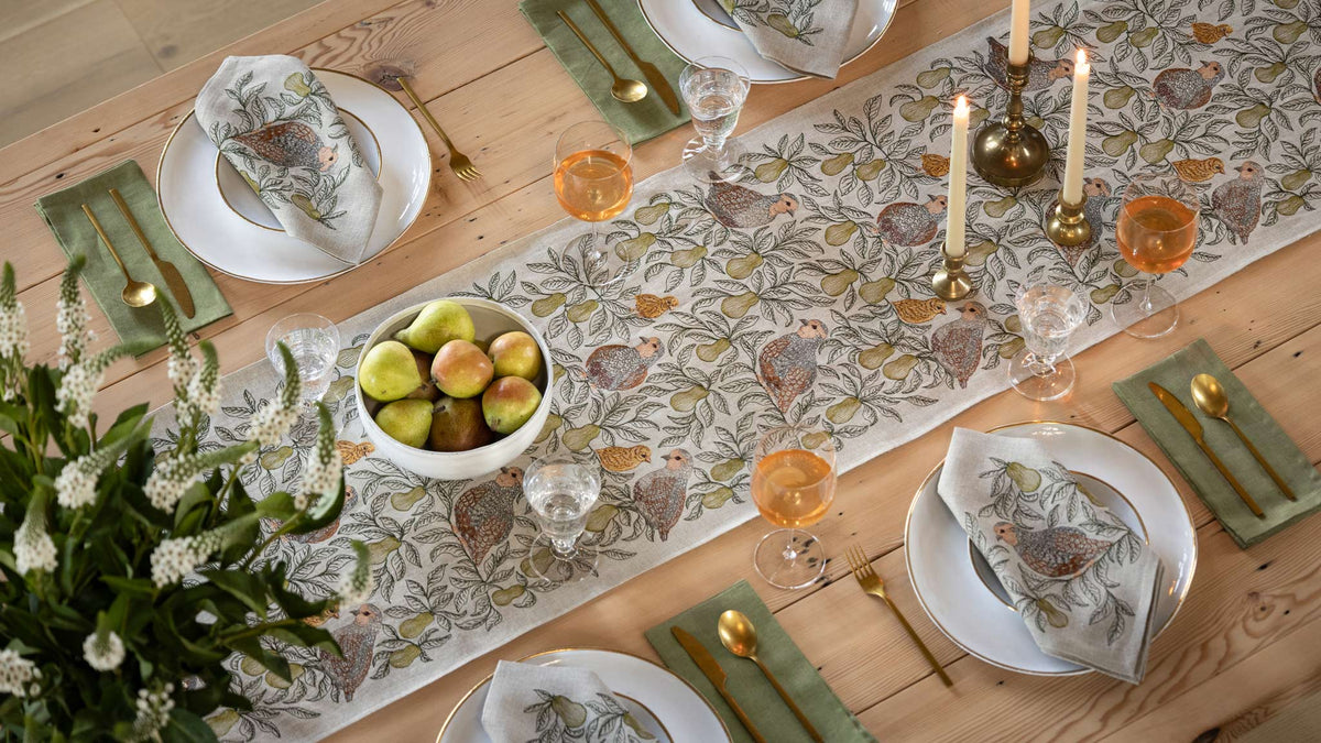 Partridge in a Pear Tree Dinner Napkin