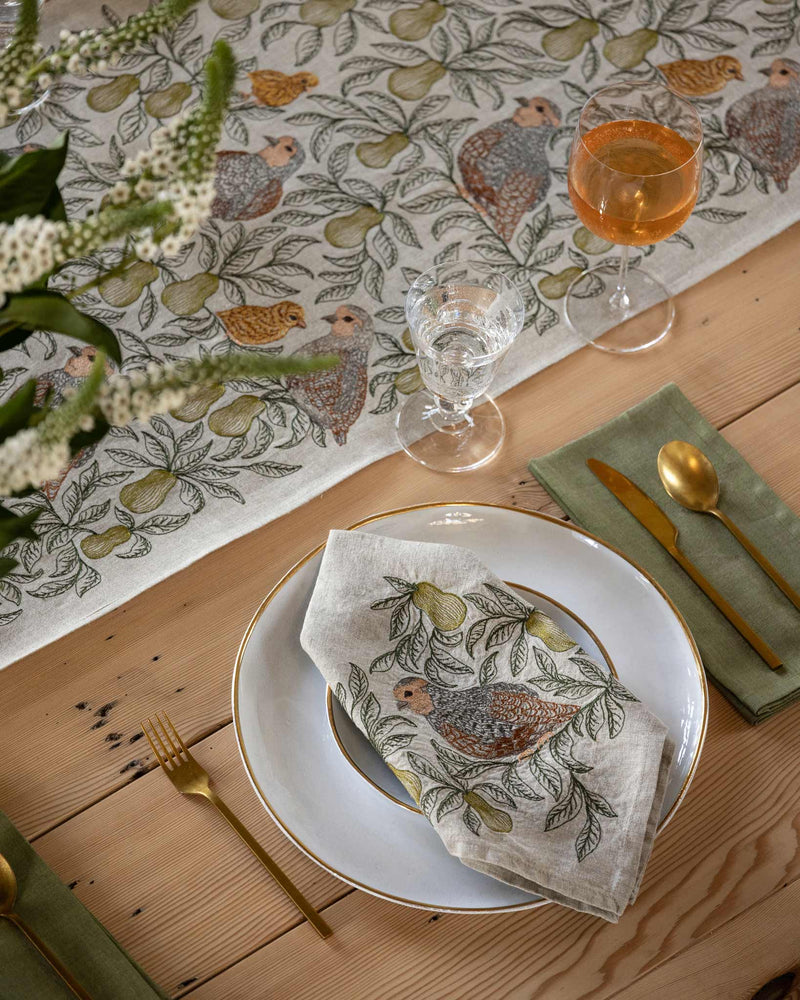 Partridge in a Pear Tree Dinner Napkin