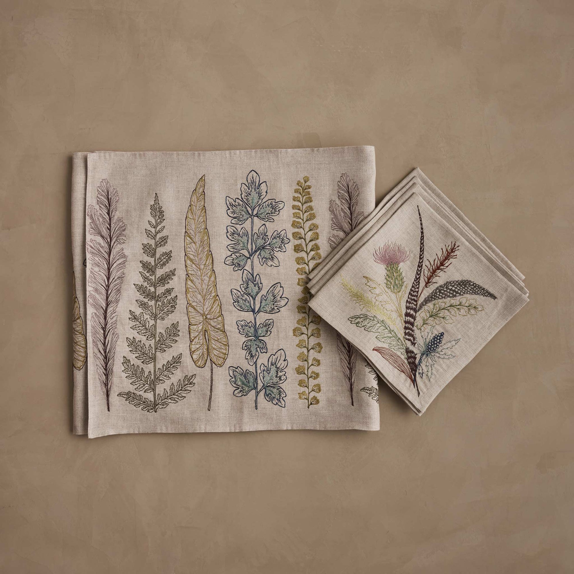 Plants Table Linens Set