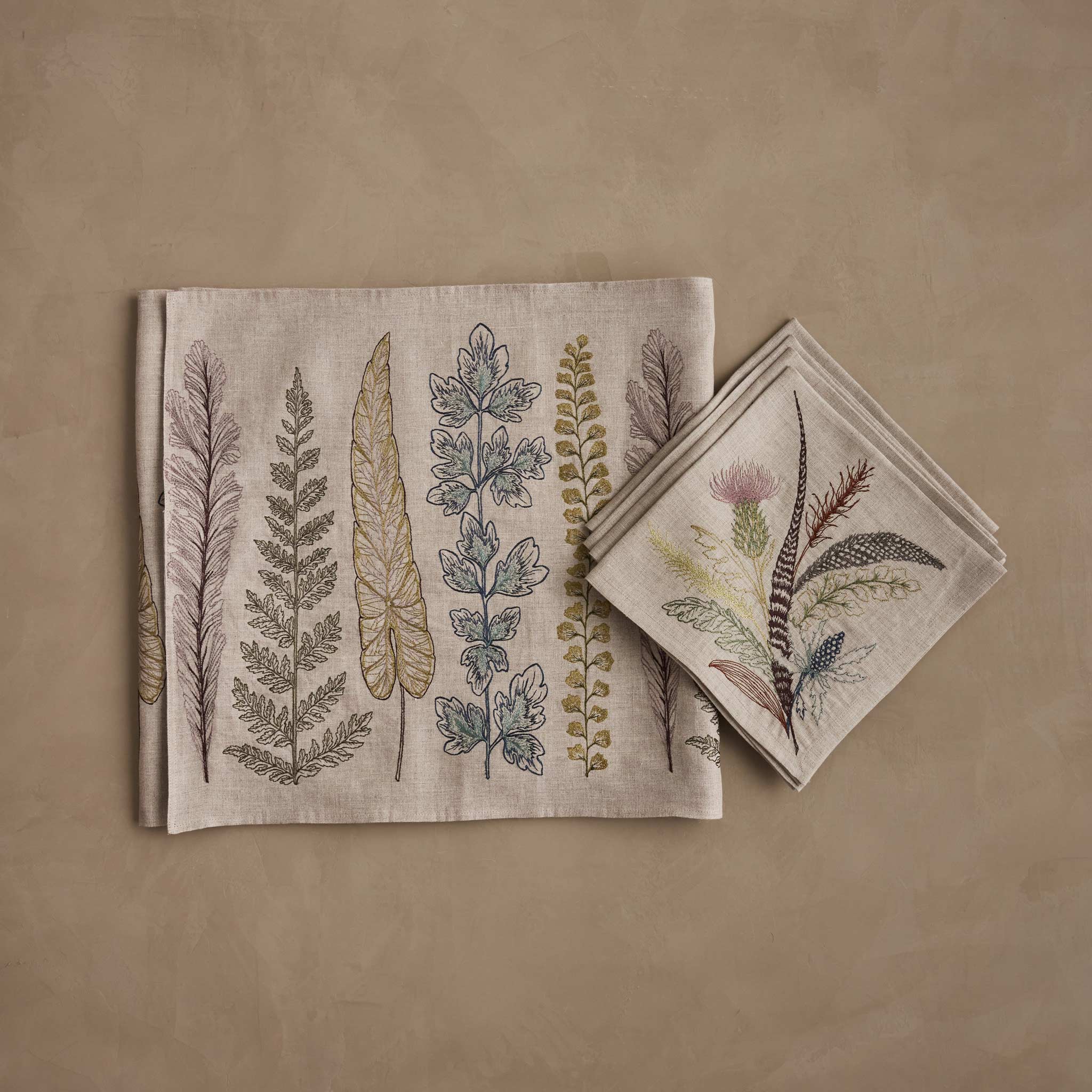Plants Table Linens Set
