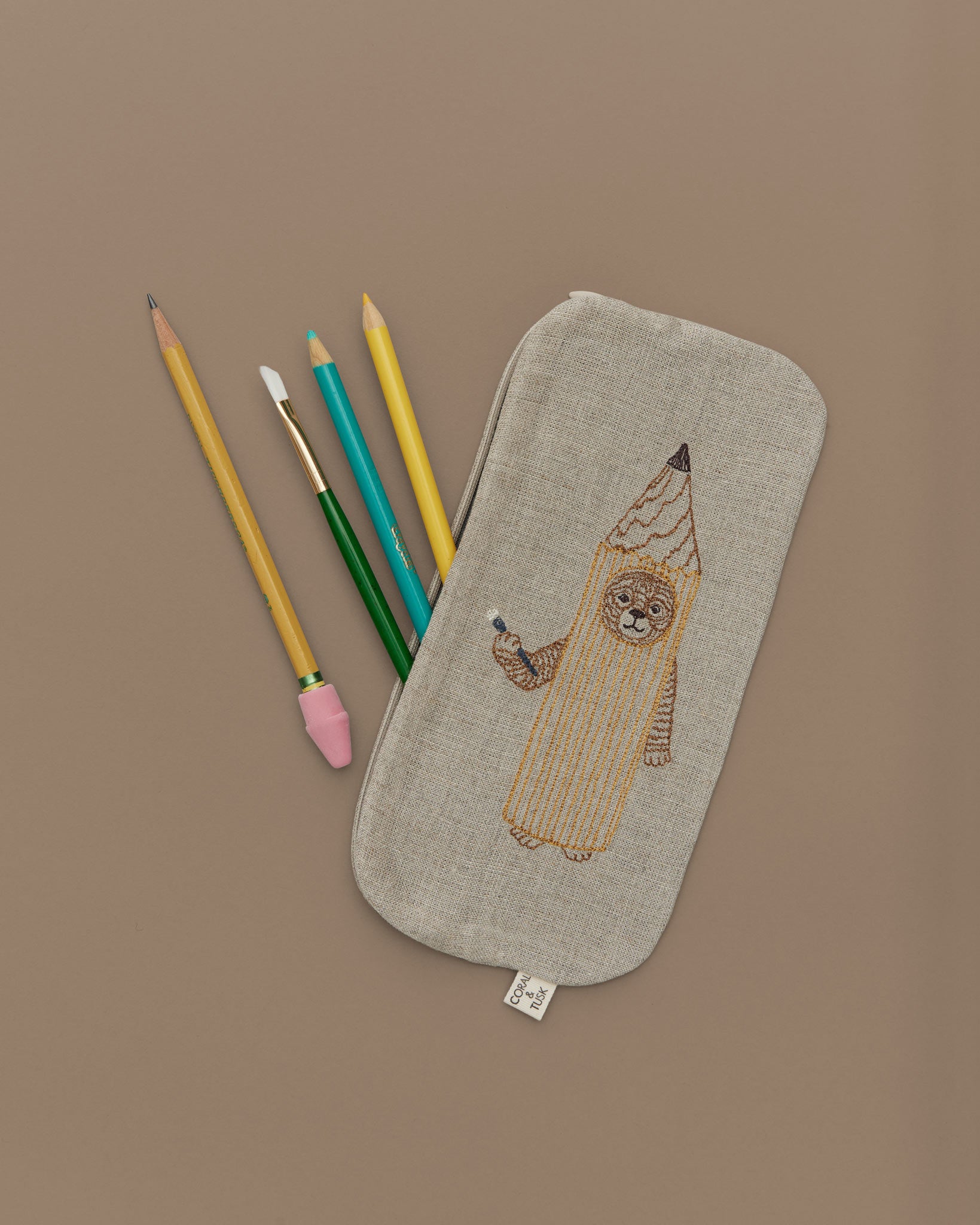 Bear Pencil Pouch