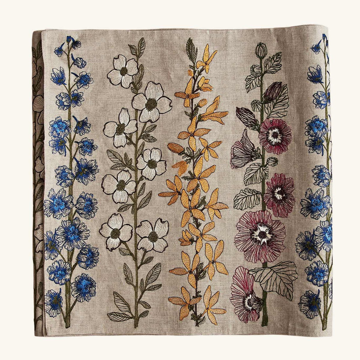 Seconds Sale Spring Stems Table Runner 76