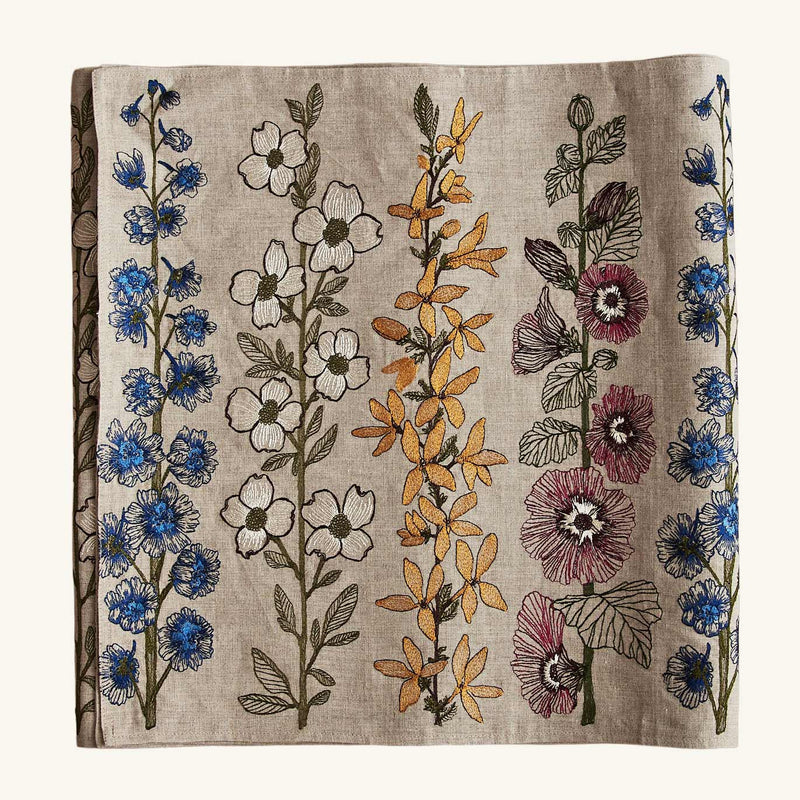 Seconds Sale Spring Stems Table Runner 76