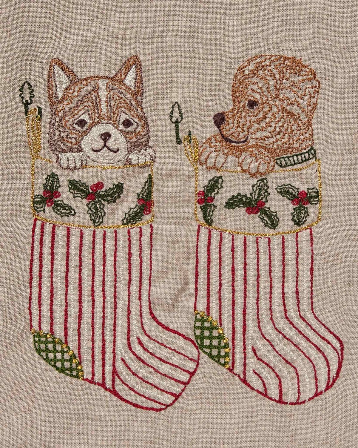 Stockings Tea Towel