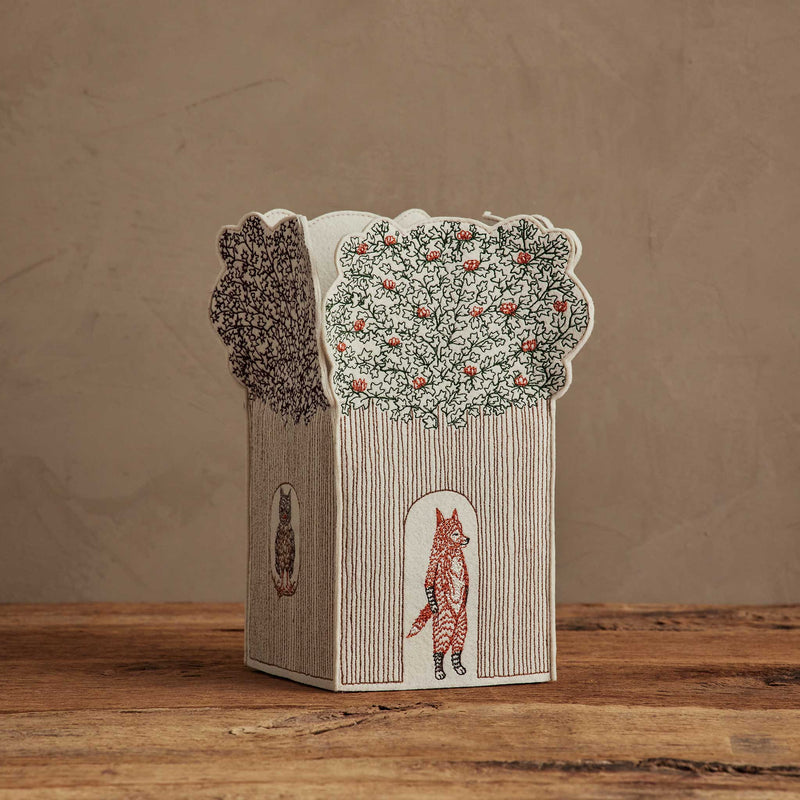 Treehouse Tissue Box Cover