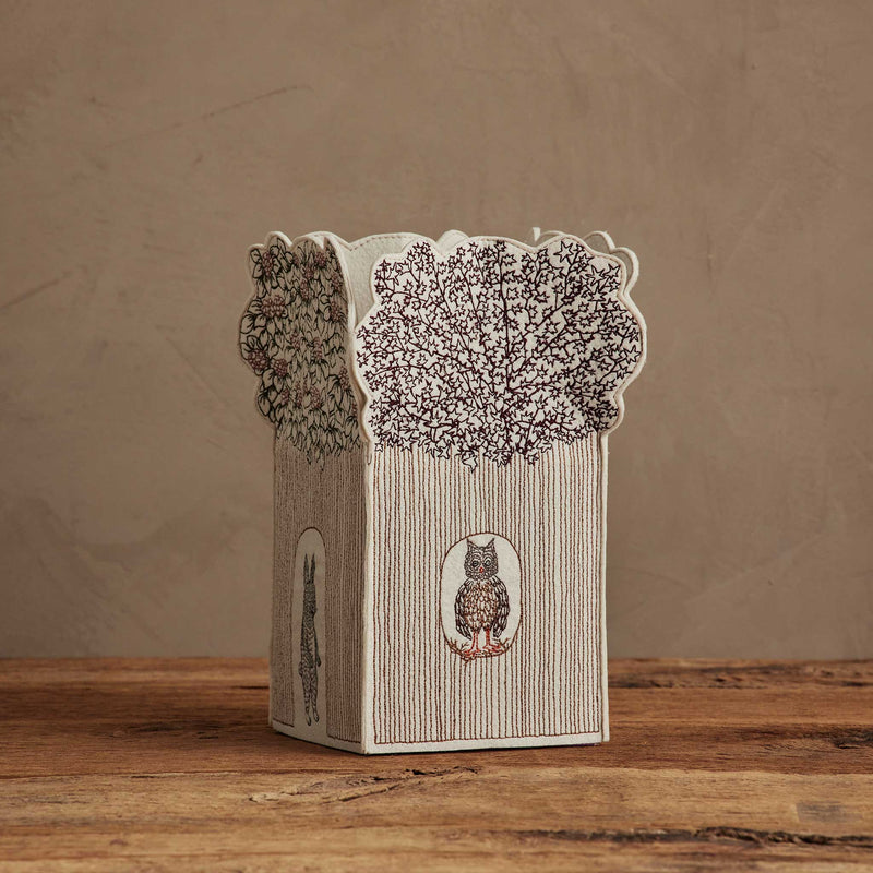 Treehouse Tissue Box Cover