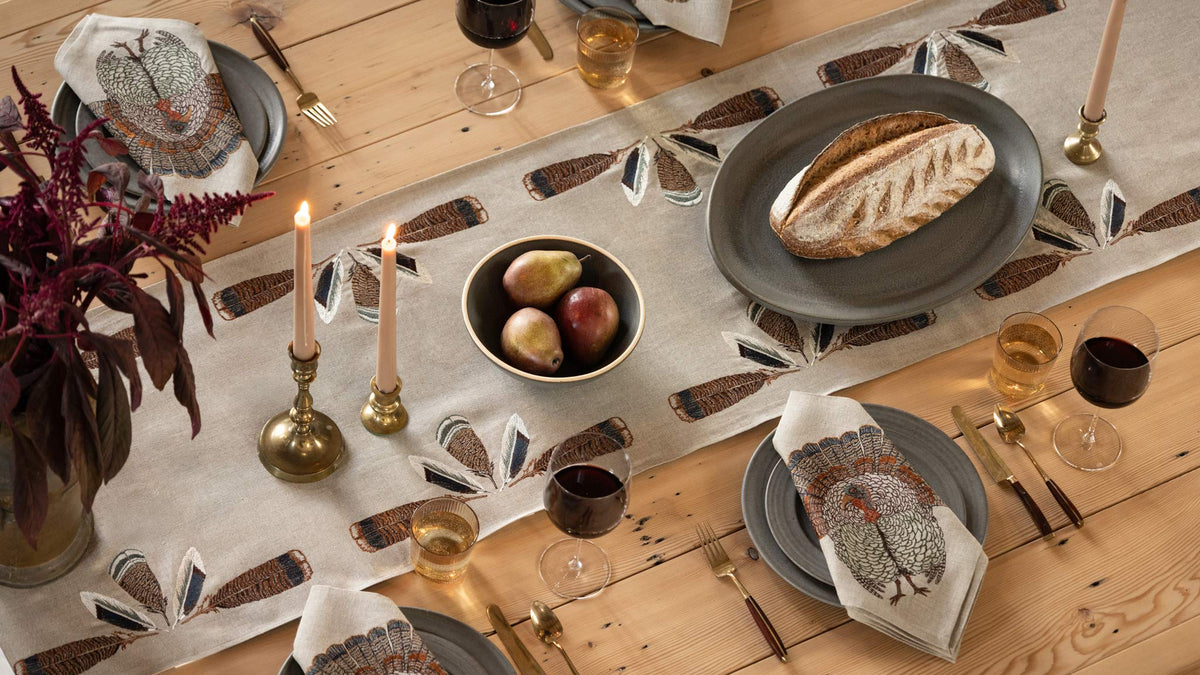 Wild Turkey Dinner Napkin
