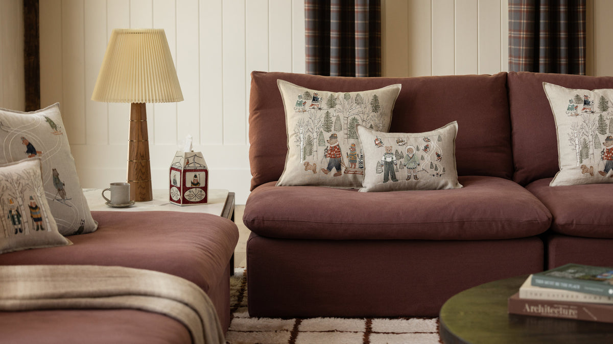 Ski Slope Pillow