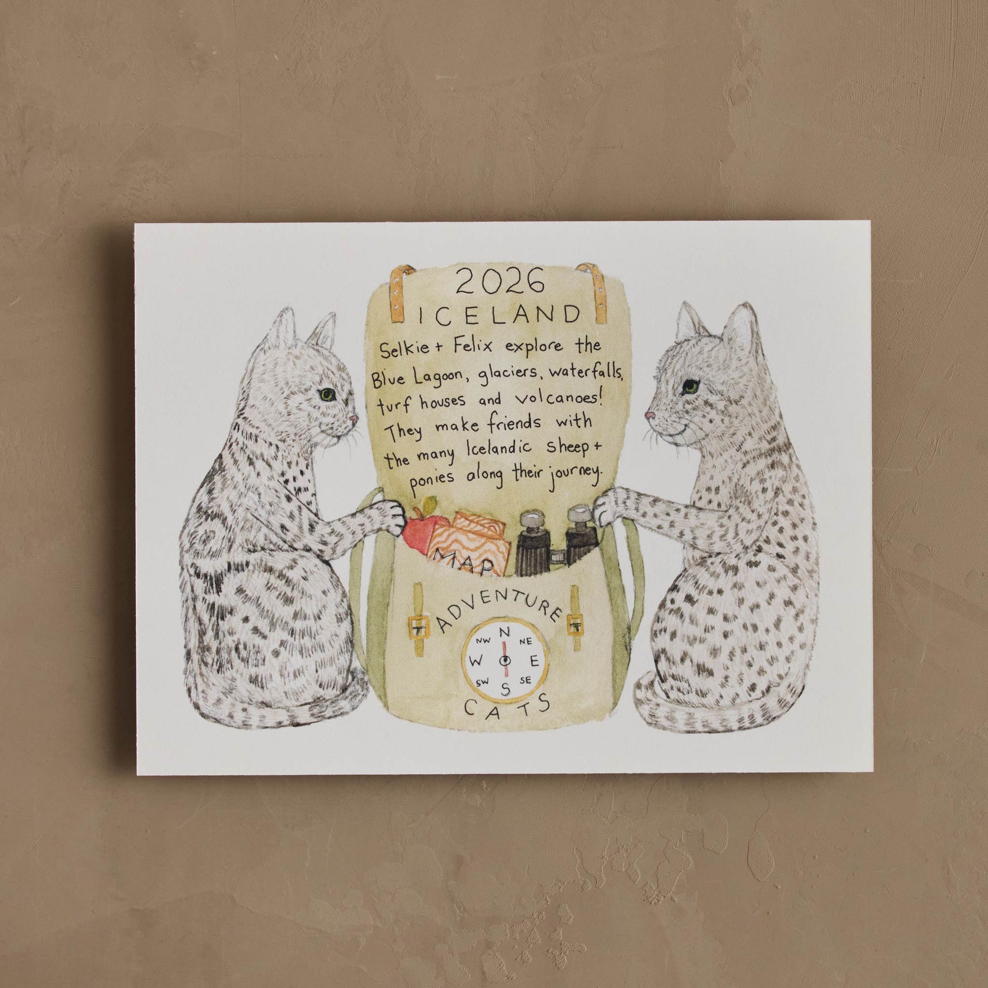 Adventure Cats Card 2026