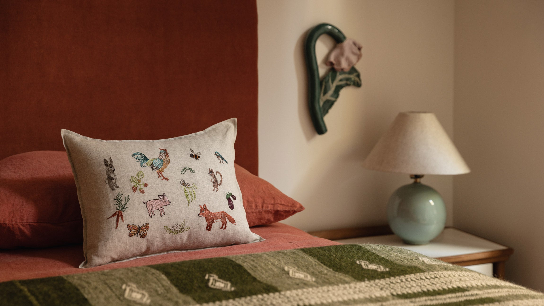 Garden Gathering Pillow | Coral & Tusk
