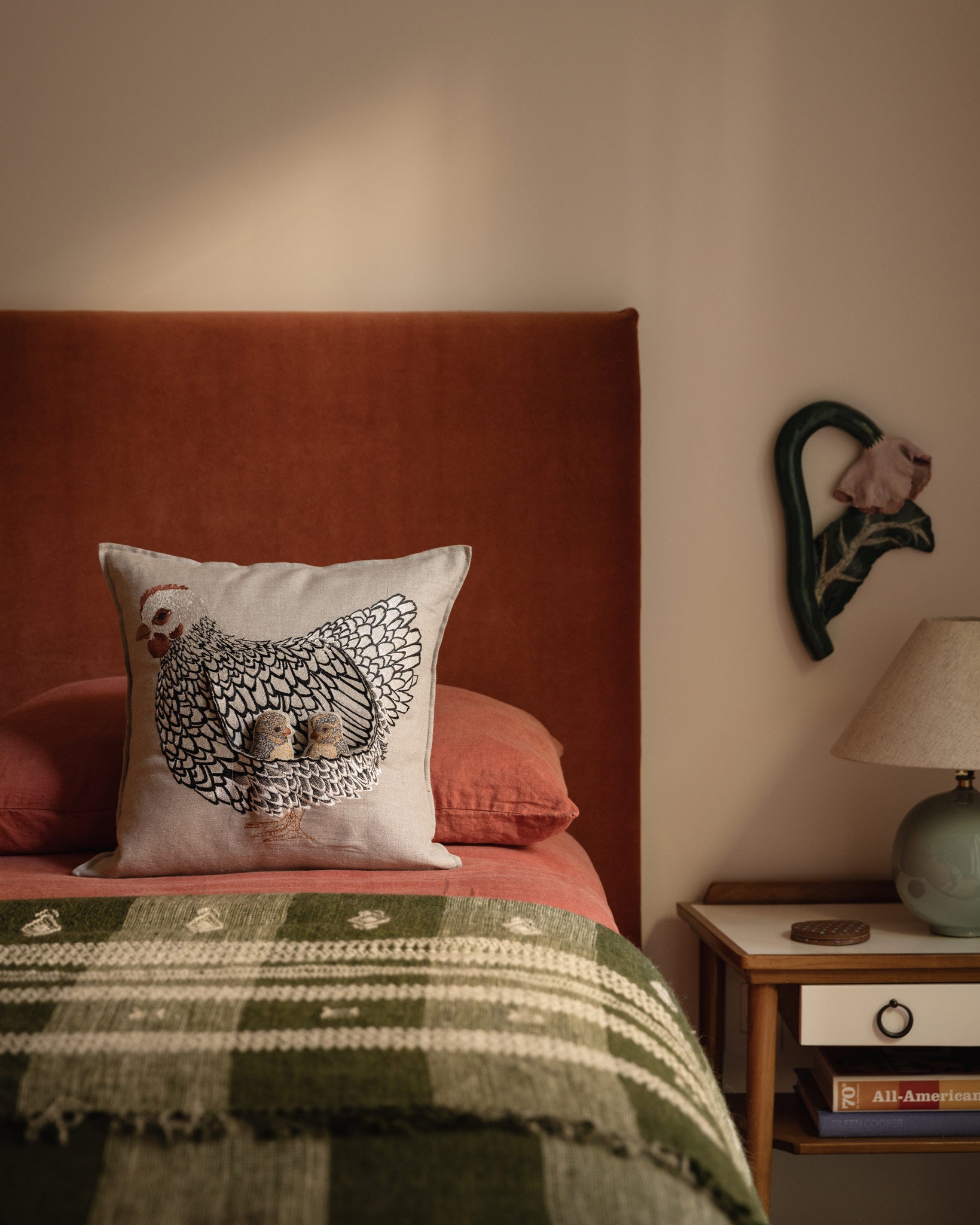 Mother Hen Pocket Pillow