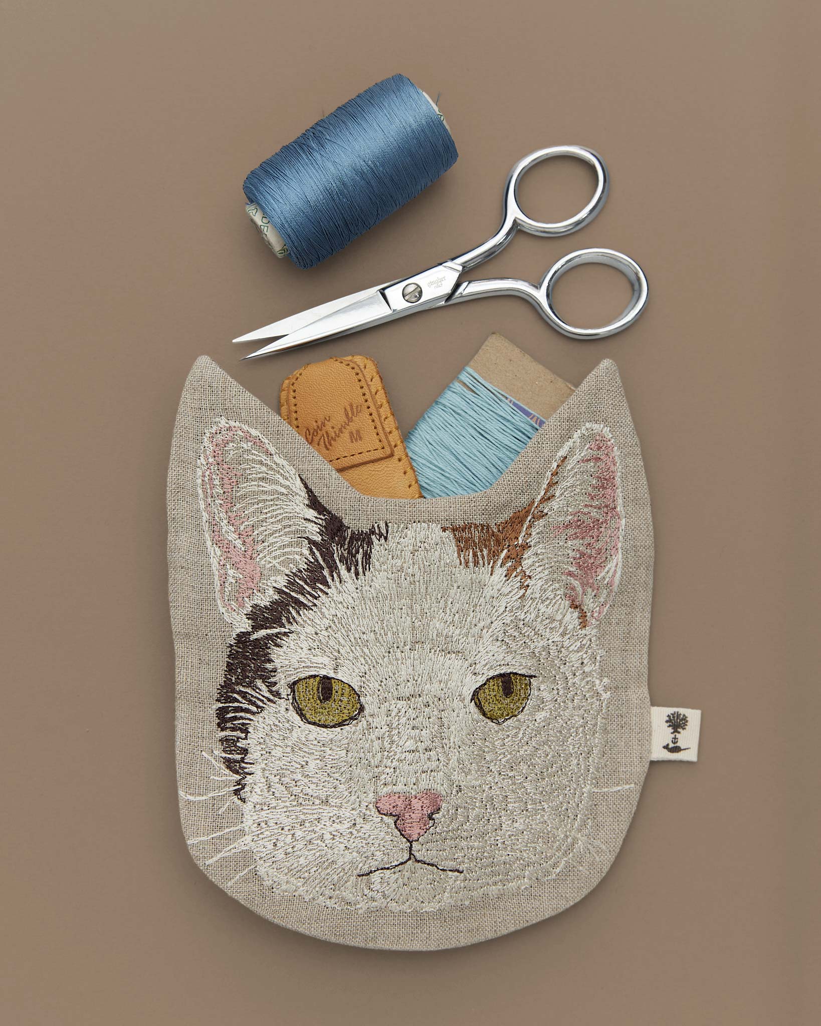 Calico Cat Pouch