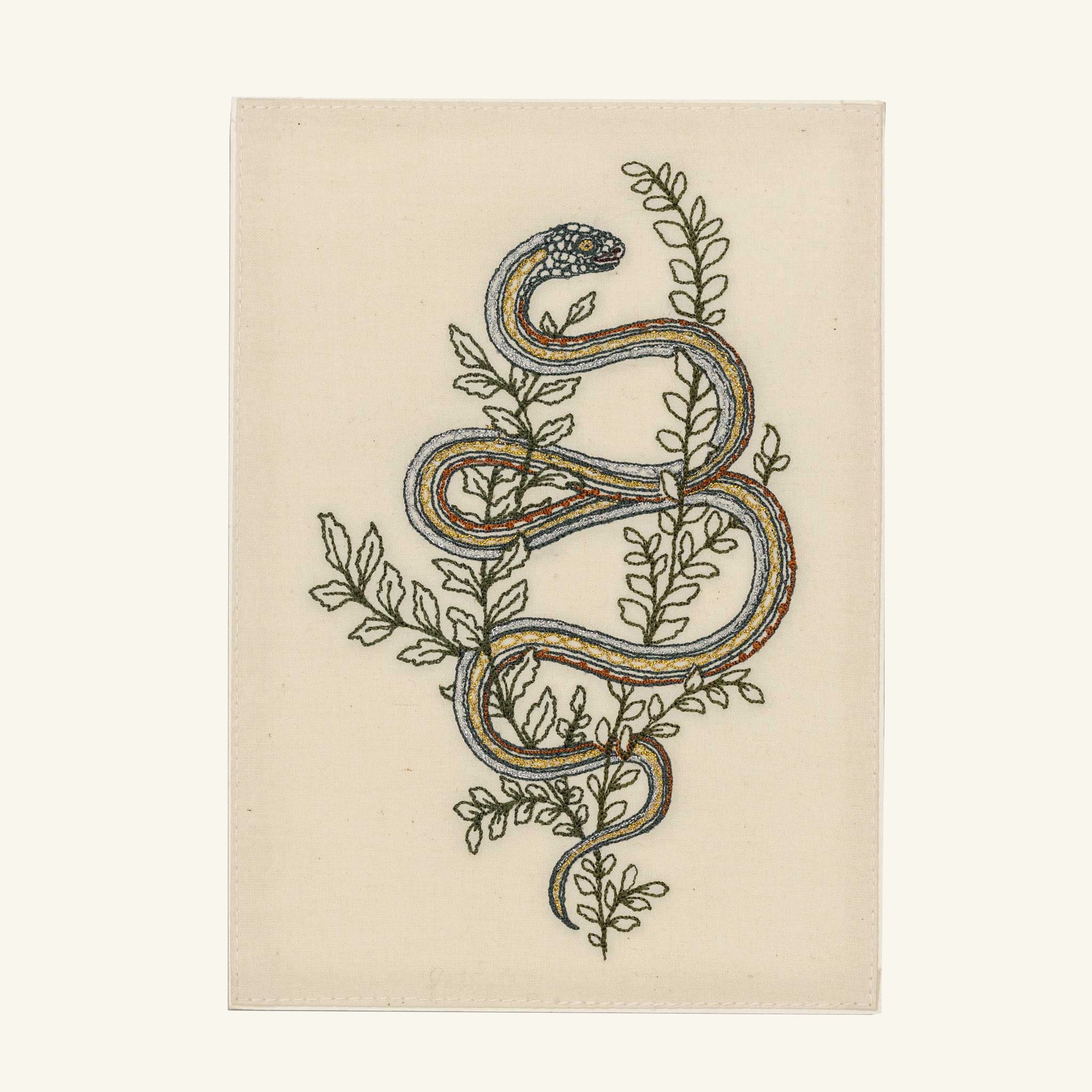Seconds Sale Garter Snake Card #2 - NEW YEARS MESSAGE ON BACK