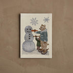 Snowman and Bears Card