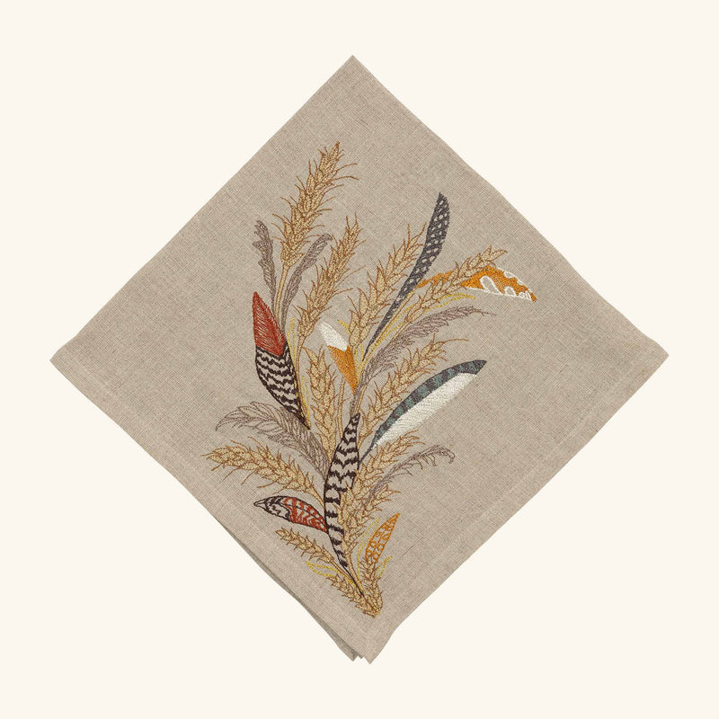 Seconds Sale Wheat Harvest Dinner Napkin - Washed