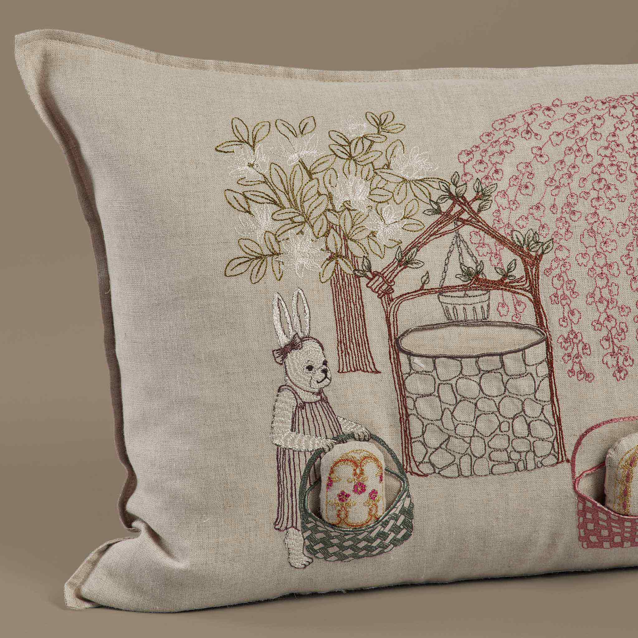 Easter Egg Hunt Pocket Pillow