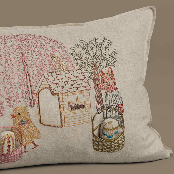 Easter Egg Hunt Pocket Pillow