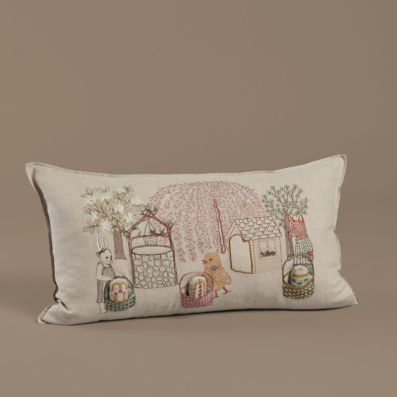 Easter Egg Hunt Pocket Pillow