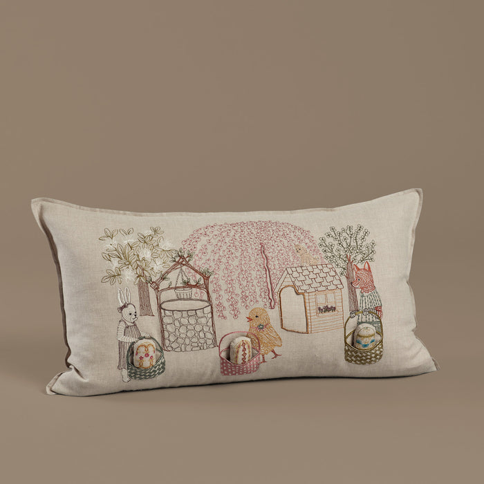 Easter Egg Hunt Pocket Pillow
