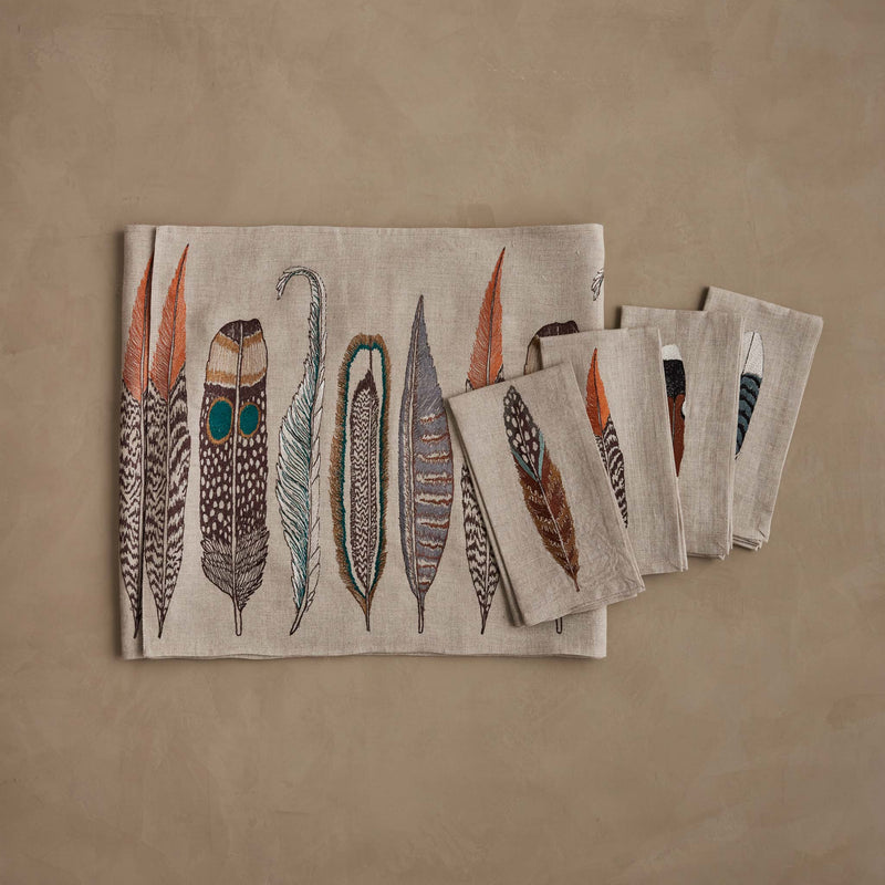 Feathers Table Linens Set