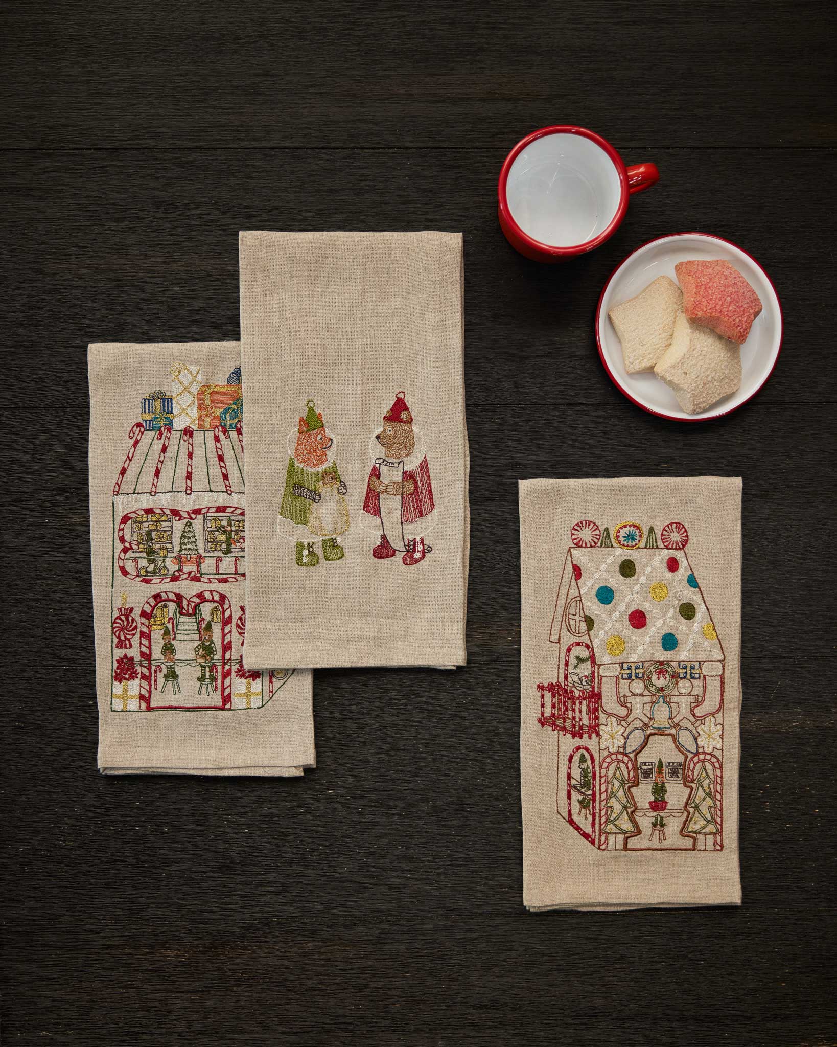 Toy Workshop Tea Towel