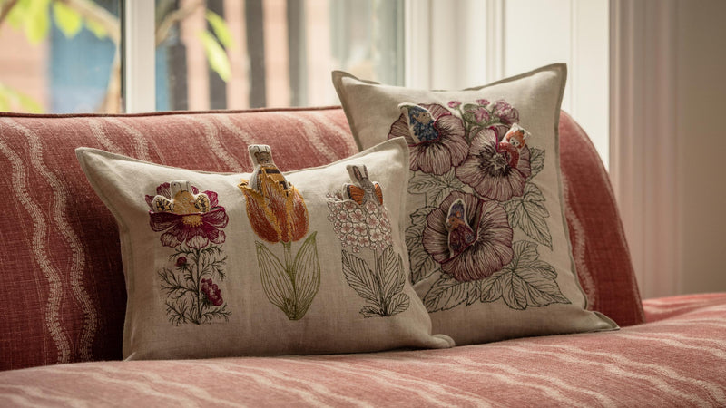 Flower Friends Pocket Pillow