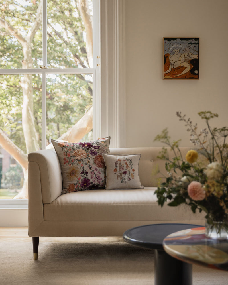 Secret Garden Pillow