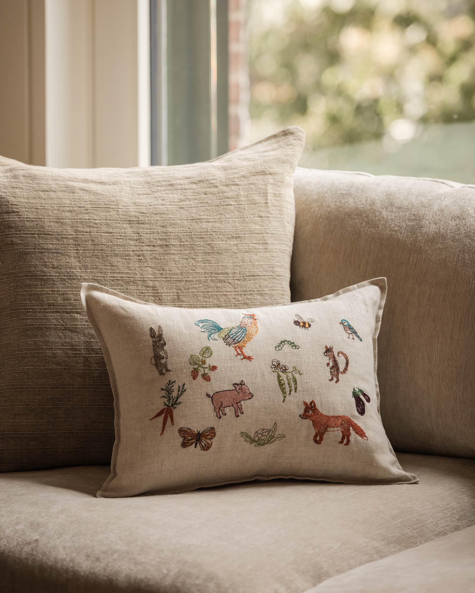 Garden Gathering Pillow | Coral & Tusk