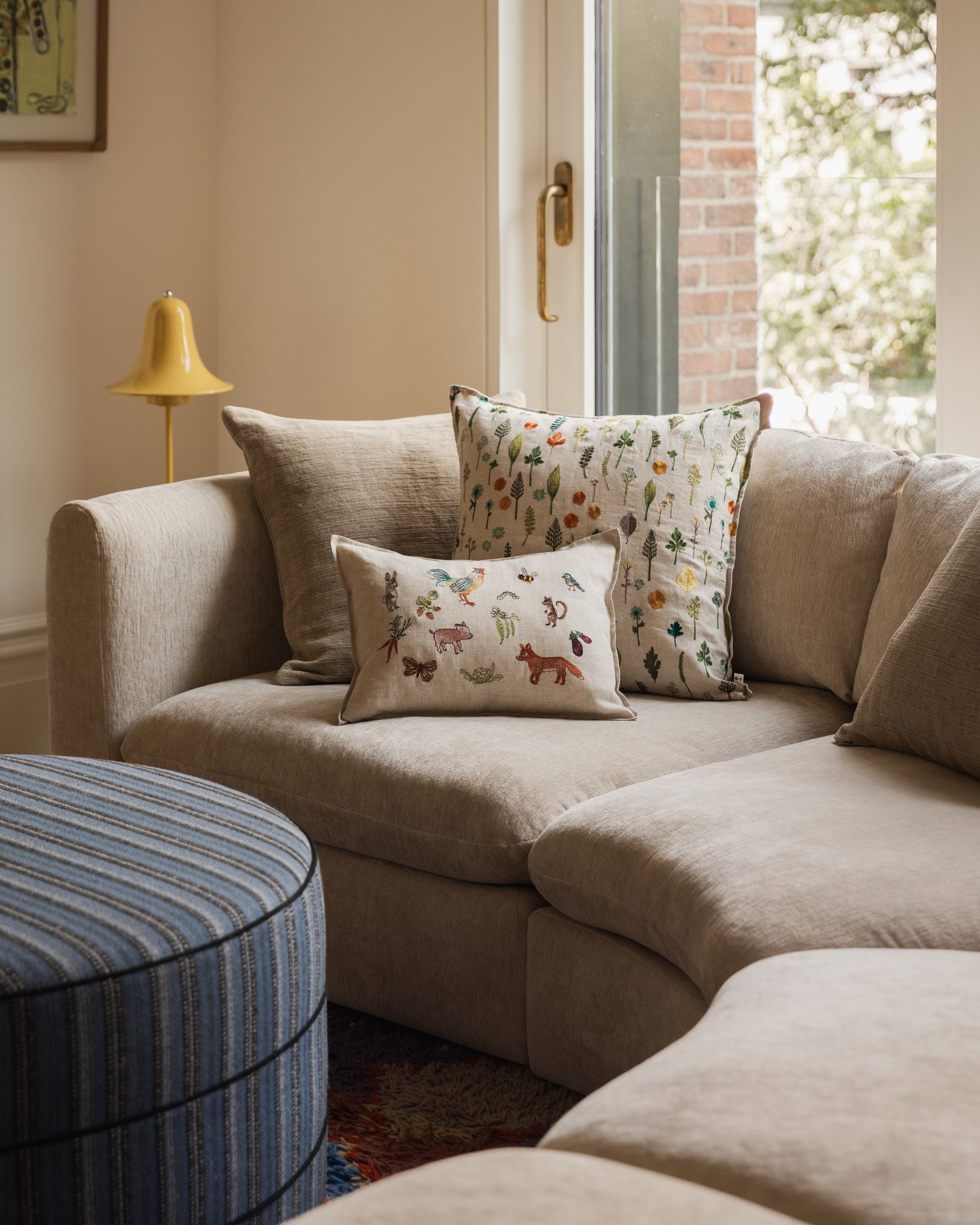 Garden Gathering Pillow