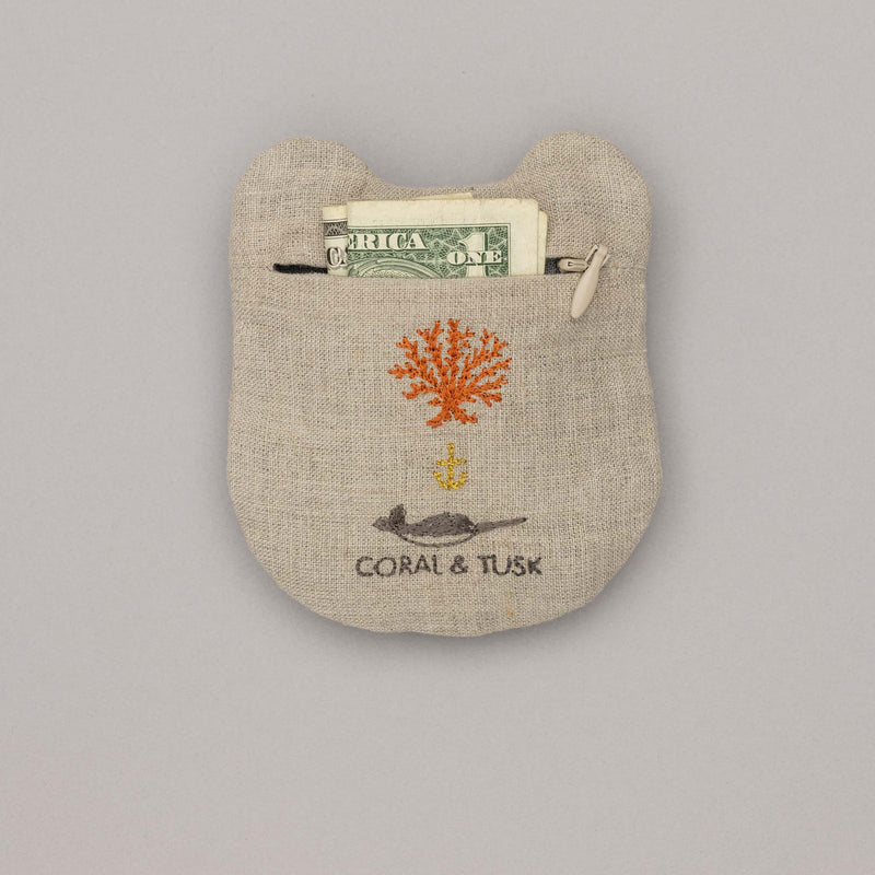 Lucky Frog with Bell Pouch