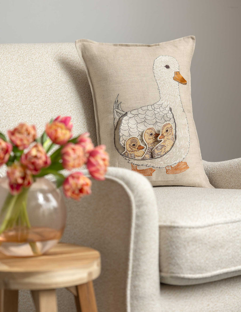 Mama Duck Pocket Pillow