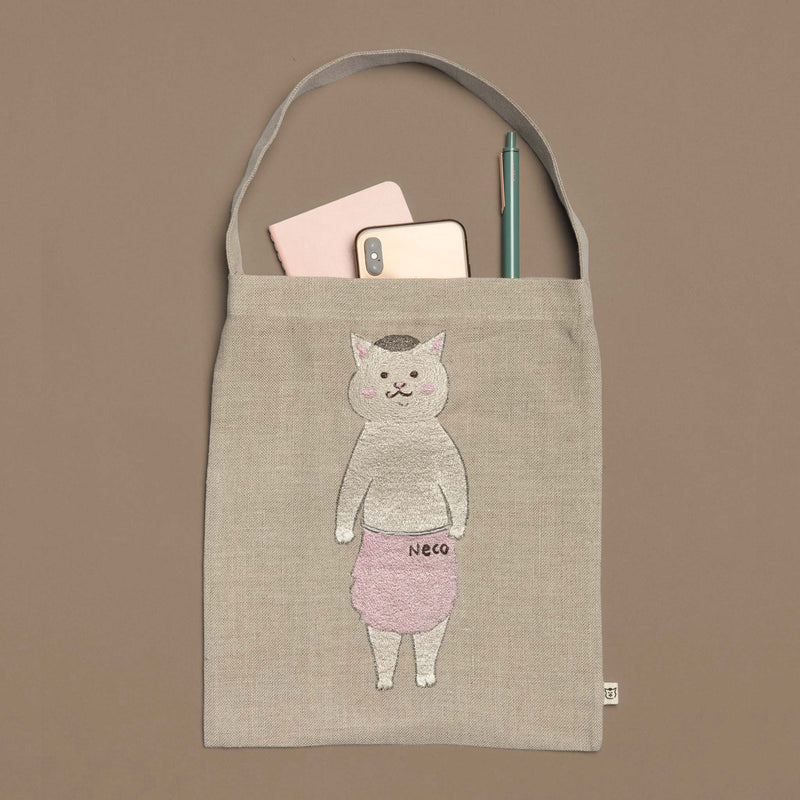 Coral & Tusk x Nekomura san Medium Tote Bag