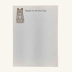 Seconds Sale Bear Hug Notecard, set of 6