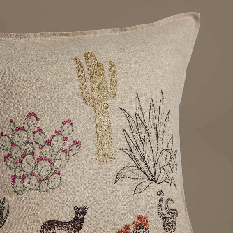 Saguaro Desert Field Pillow