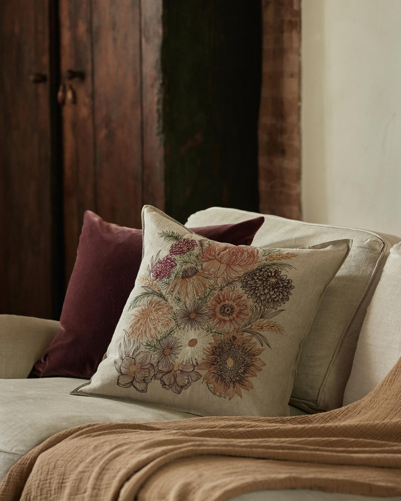 Autumn Blossoms Pillow