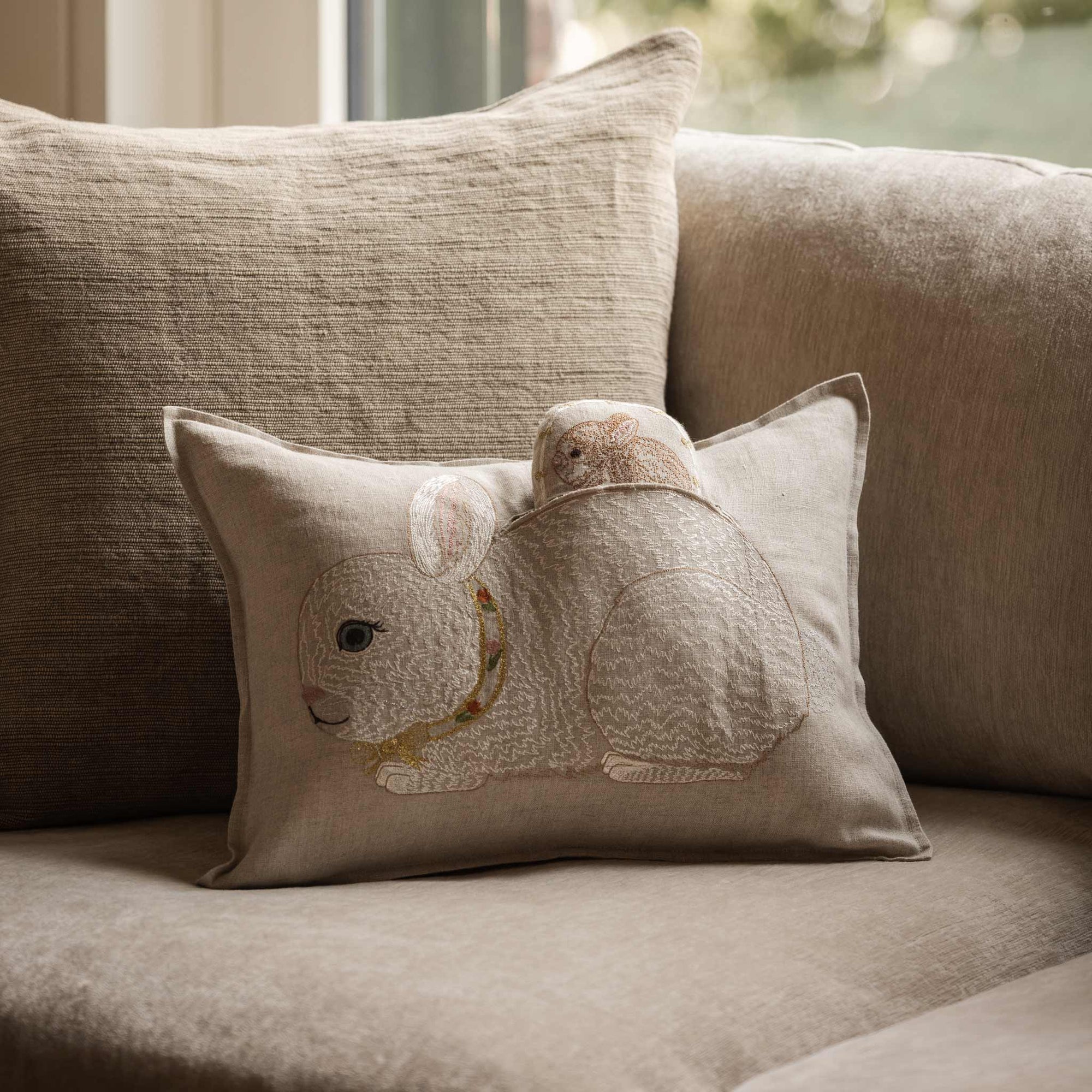 Baby Bunny Pocket Pillow