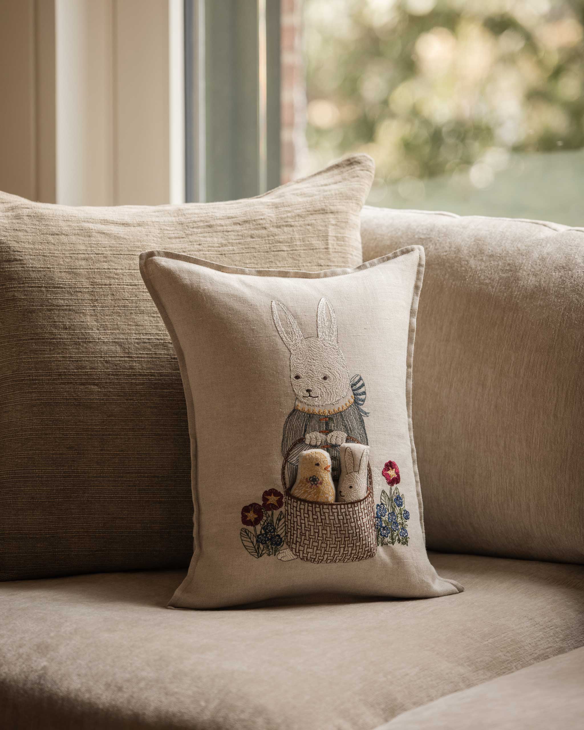 Easter Bunny Pocket Pillow